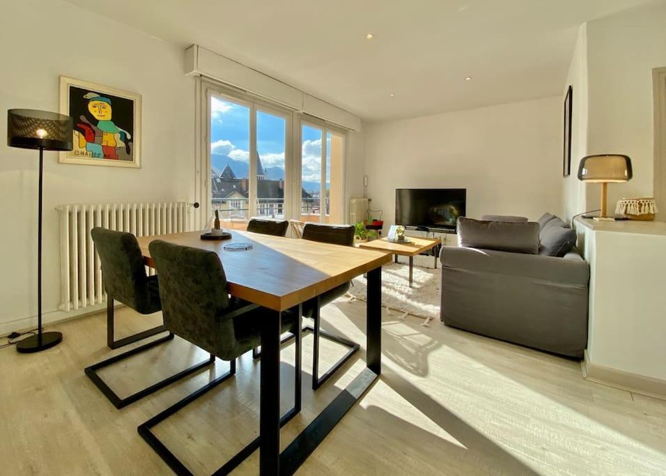 Appartement Toit-Terrasse Traversant Plein Centre 100M Du Lac à Annecy Extérieur photo